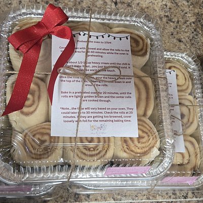 9 Cinnamon Buns- Take N' Bake