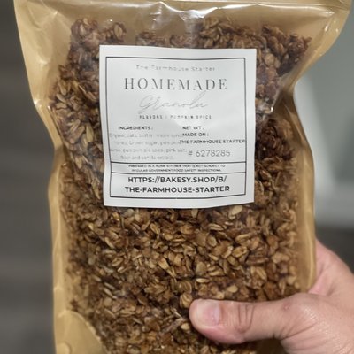 Pumpkin Spice Granola