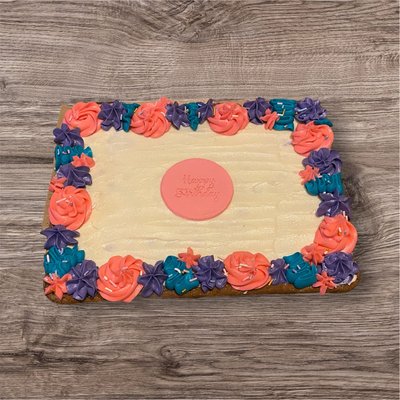 8X10 Rectangle Cookie Cake 