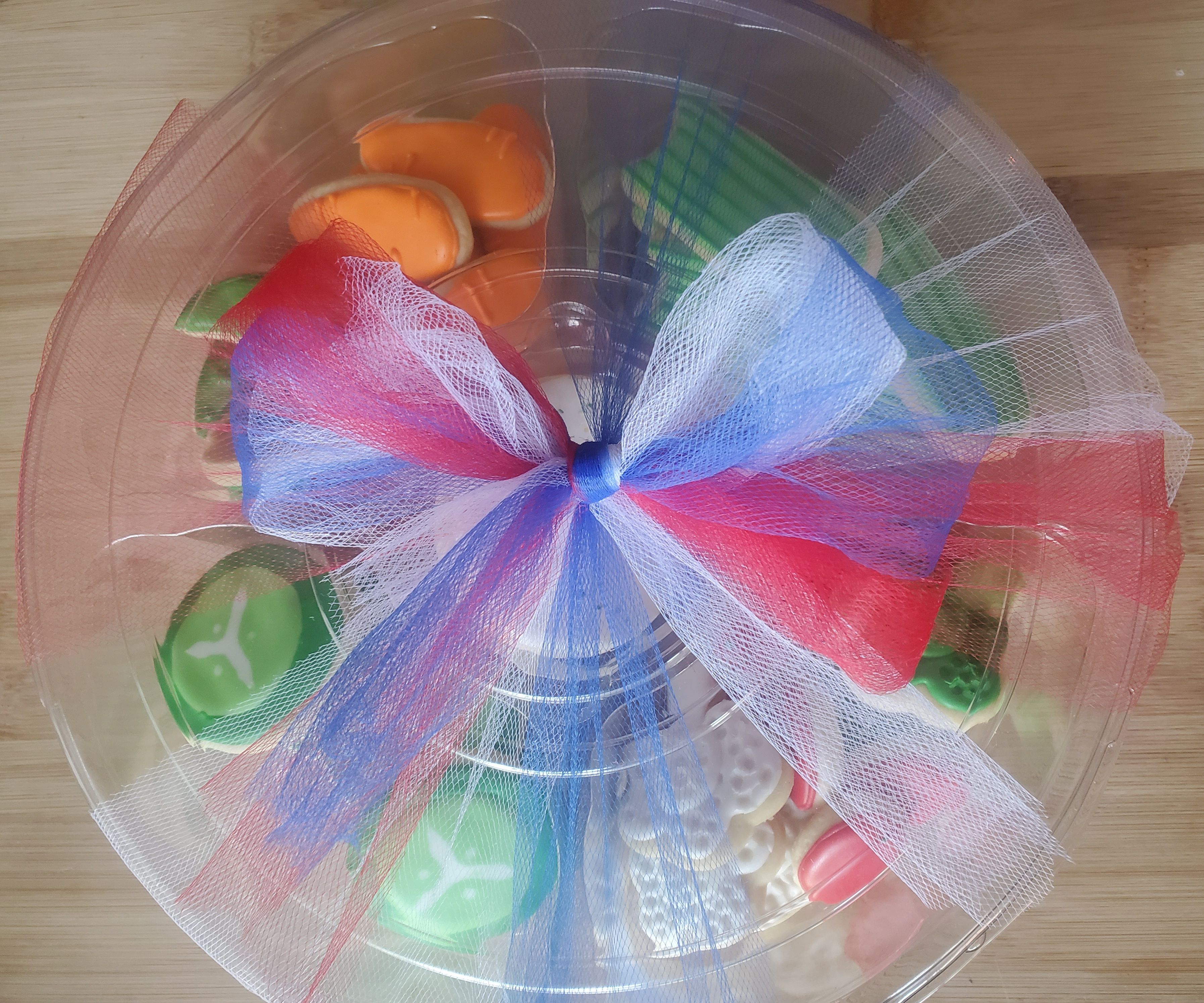 Fourth Of July Vegetable Tray