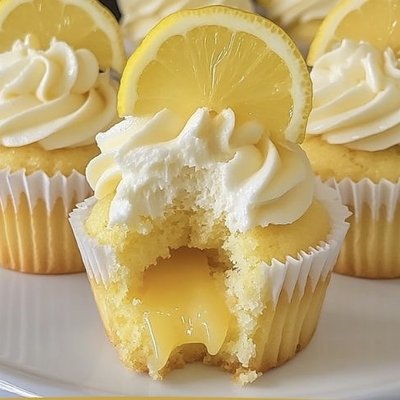 Lemon Bliss Cupcakes (4 Pack)
