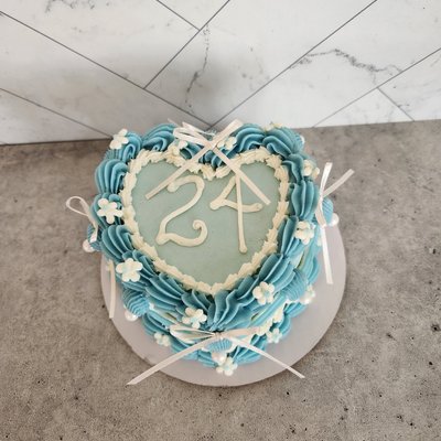 4" Layer Cake Heart