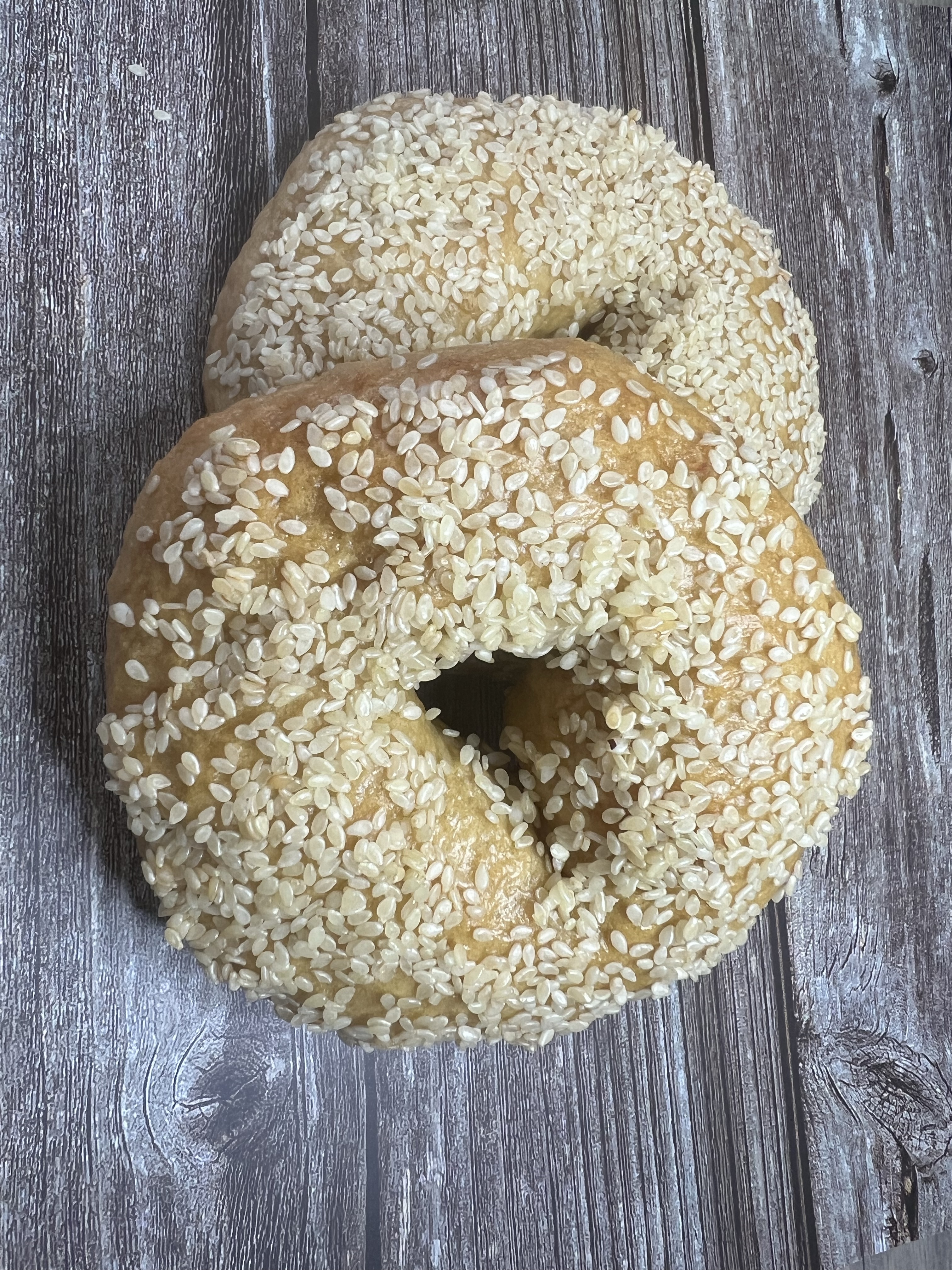 Sourdough Bagels - Sesame