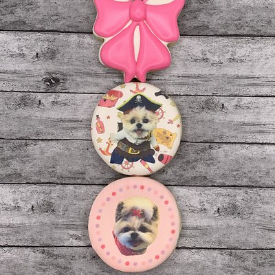 Vanilla Sugar Cookie Minis - 3 Pack - Custom Decorated
