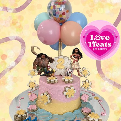 Pick-Your-Theme Barkday Cake (single tier 5x3 inch)