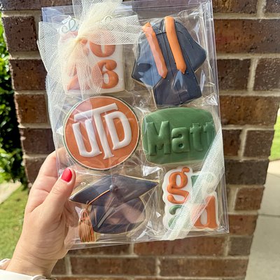 Custom Gift Box Of 6 Cookies 