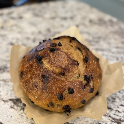 Chocolate Chip Espresso Sourdough Loaf (Full)