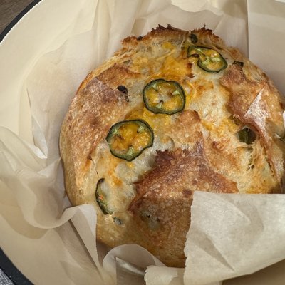 Jalapeño & Cheddar Sourdough Loaf 