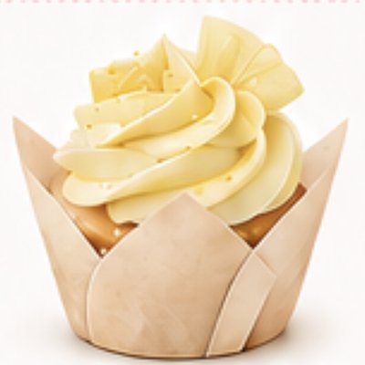 Pineapple Dole Whip Cupcake