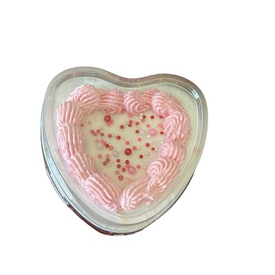 Funfetti Mini Heart Cake