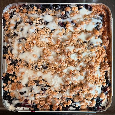 Blueberry Pie Focaccia