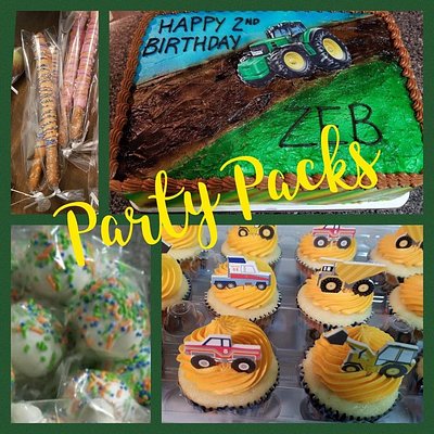 Party Pack 9x13 Single Layer Cake