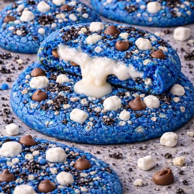 Blue Cookie Monster Chaos