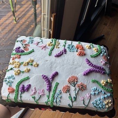 1/2 Sheet Cake 