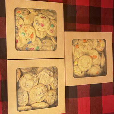 M&M Candy Cookies 1 Dozen