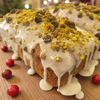 Cranberry Pistachio Loaf