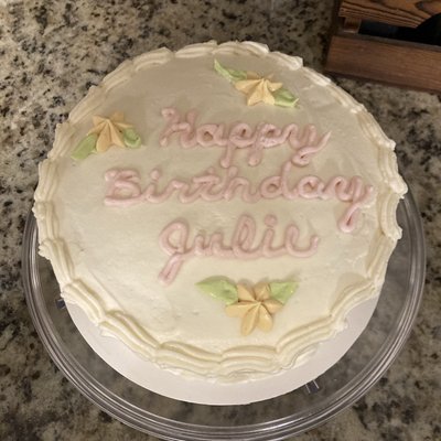 Vanilla Cream Cake