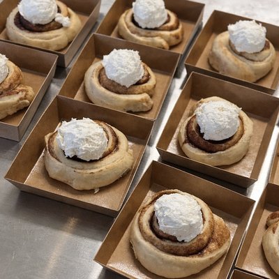 Cinnamon Rolls With Buttercream