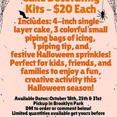 DIY Cake decorating kit 