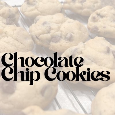 Brown Butter Sourdough Chocolate Chip Cookies (6ct)