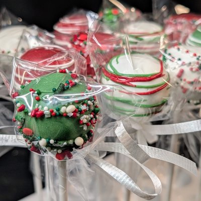 Christmas Cake Pops