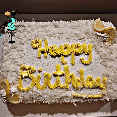 Lemon Coconut Cake
