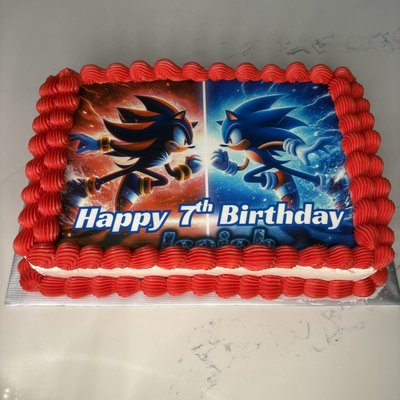1/4 Sheet Cake 