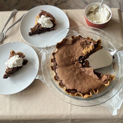 Chocolate Molten Pie