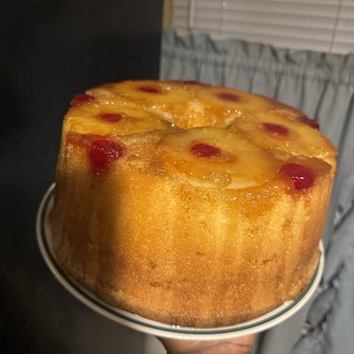 Pineapple Upside Pound Cake