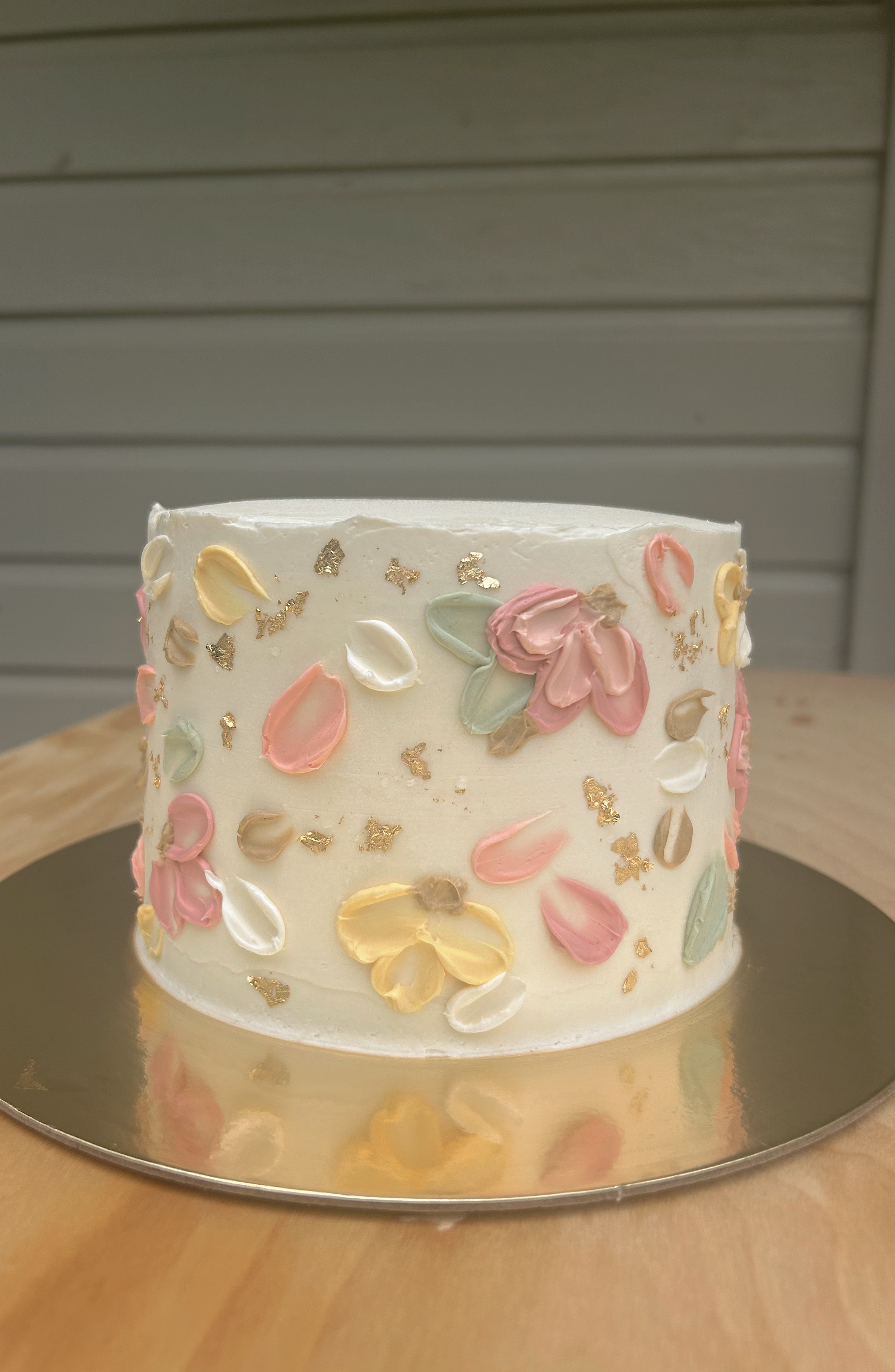 Custom Painted Designed Cake