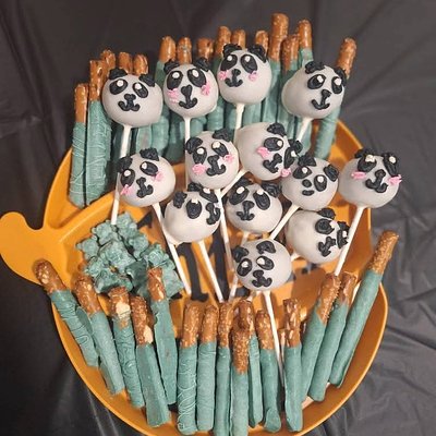 Dipped Pretzel Rod