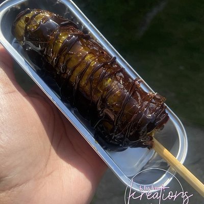 whole candied pickle .