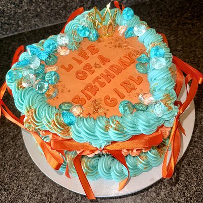 Vintage Heart Cake