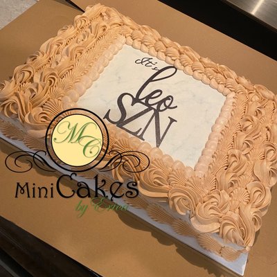 1/2 Sheet Cake w/Edible Image