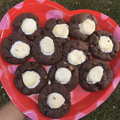 Inside Out S’mores Cookies