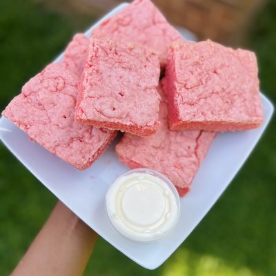 Strawberry Brownies