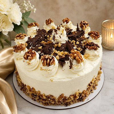 Black Tie Walnut Torte