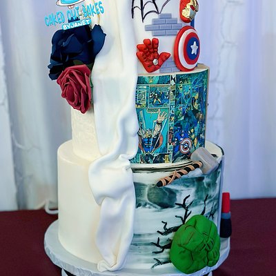 Custom Wedding Cake 