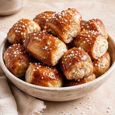 1 Pound Of Sourdough Salted Pretzels 