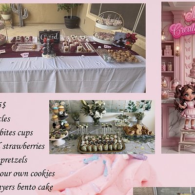 Dessert Table Option 1 