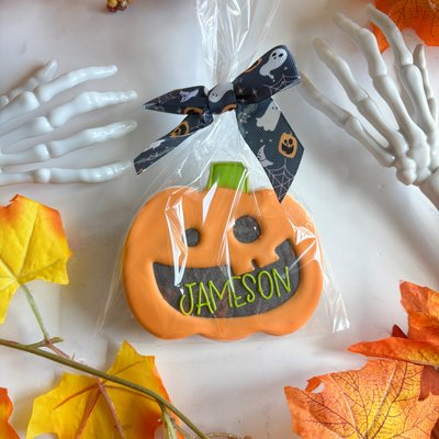 Personalized Pumpkin - Green