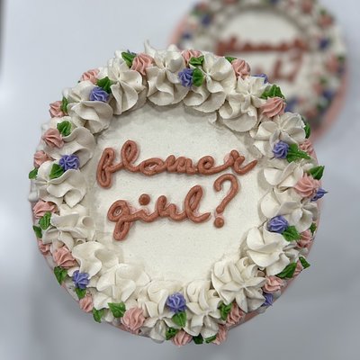 6” Round Custom Cookie Cake (Single Layer)