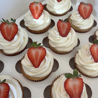 Strawberry Cupcakes 