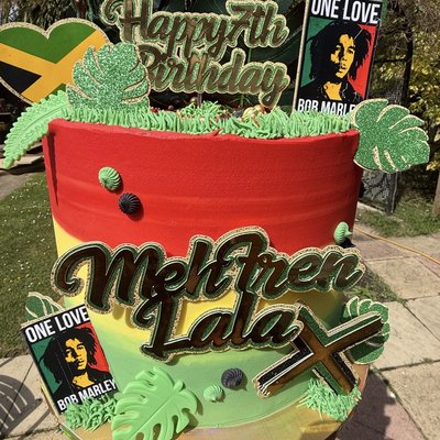 One Love Cake ❤️💛💚