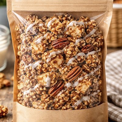Cinnamon Roll Granola