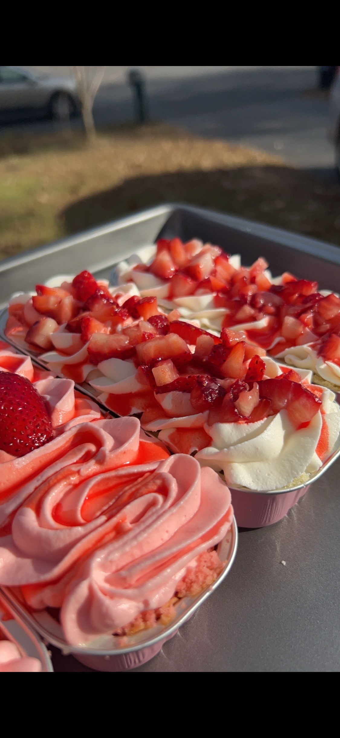 Strawberry Shortcake Mini Cake🍓