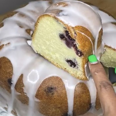 Lemon Blueberry Poundcake