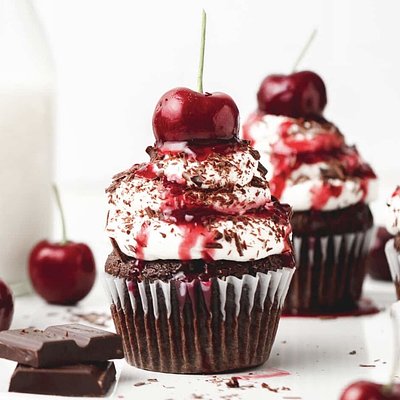 Black Forrest Cupcakes 