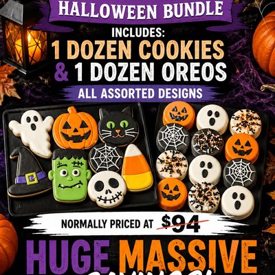 Halllowen Cookie/oreo Pack 