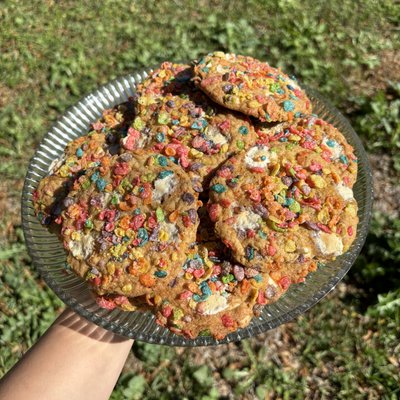 Fruity Pebble Cookies